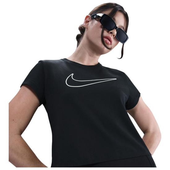 Nike Γυναικεία κοντομάνικη μπλούζα Sportswear Club Graphic Tee Nike Γυναικεία κοντομάνικη μπλούζα Sportswear Club Graphic Tee